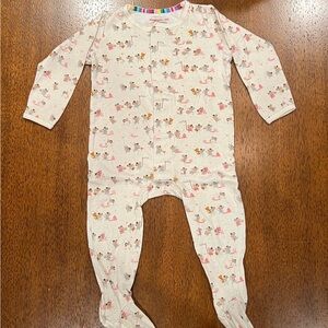 Magnetic Me Cream One Piece with Animal Print